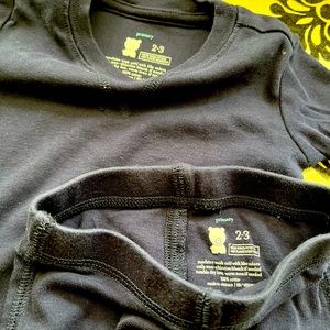 Navy Blue Primary PJ set